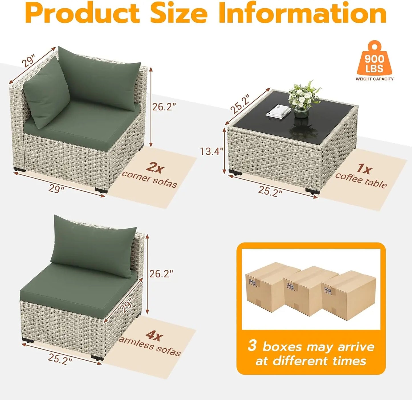 7-Piece Outdoor Furniture Set