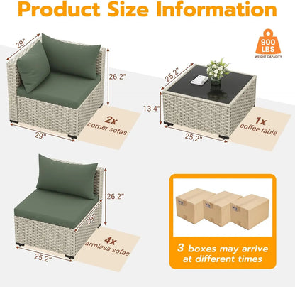7-Piece Outdoor Furniture Set