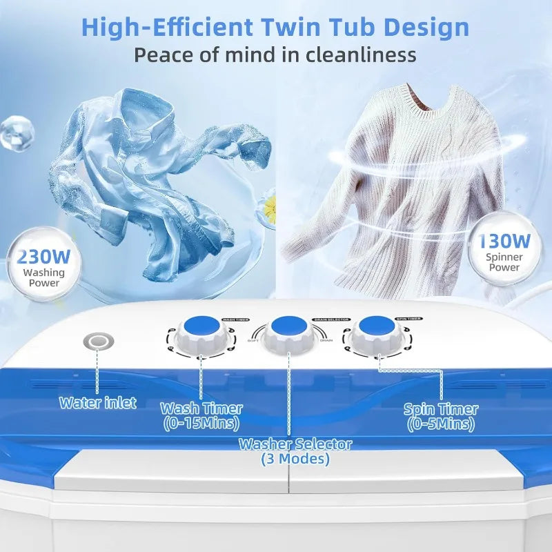 14lbs Portable Washing Machine