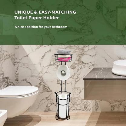 Free Standing Toilet Paper Holder