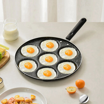 7 Holes Nonstick Frying Pan