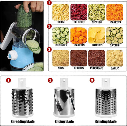 3-in-1 Rotary Grater