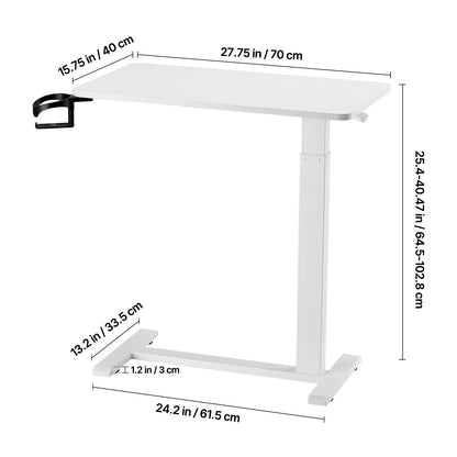 Mobile Desk with Swivel Casters