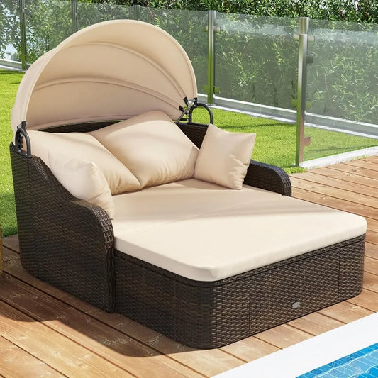 Rattan Outdoor Daybed