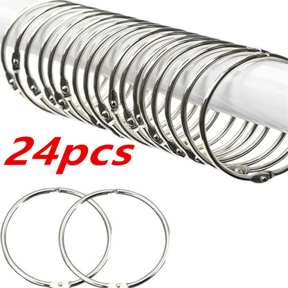 24 Pack Curtain Rings