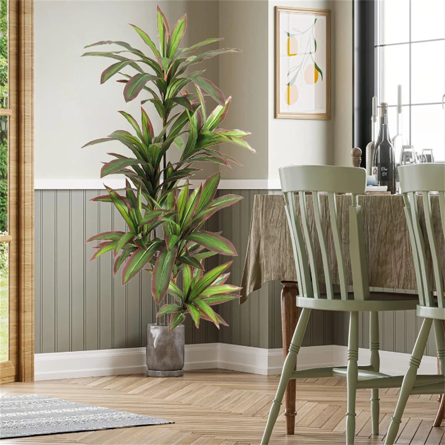 Artificial Indoor Dracaena Plant