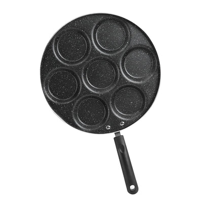 7 Holes Nonstick Frying Pan