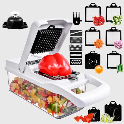 26-piece Multifunctional vegetable slicer