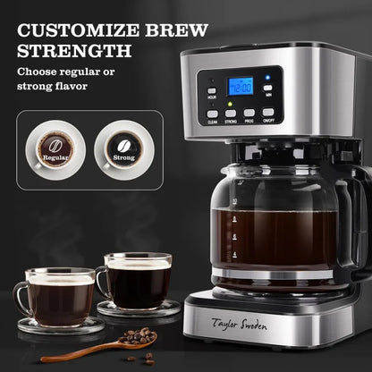 12Cup Programmable Coffee Maker