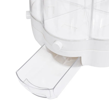 Rotating Food Storage Container Distributor