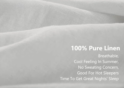 4-Piece Linen Sheet Set