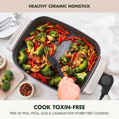 Nonstick Electric Skillet
