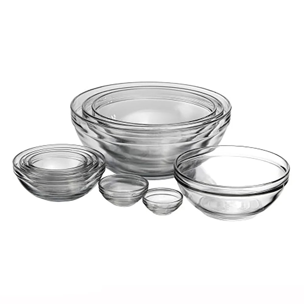 10 Piece Mixing Glass Bowls