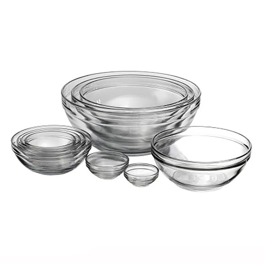 10 Piece Mixing Glass Bowls