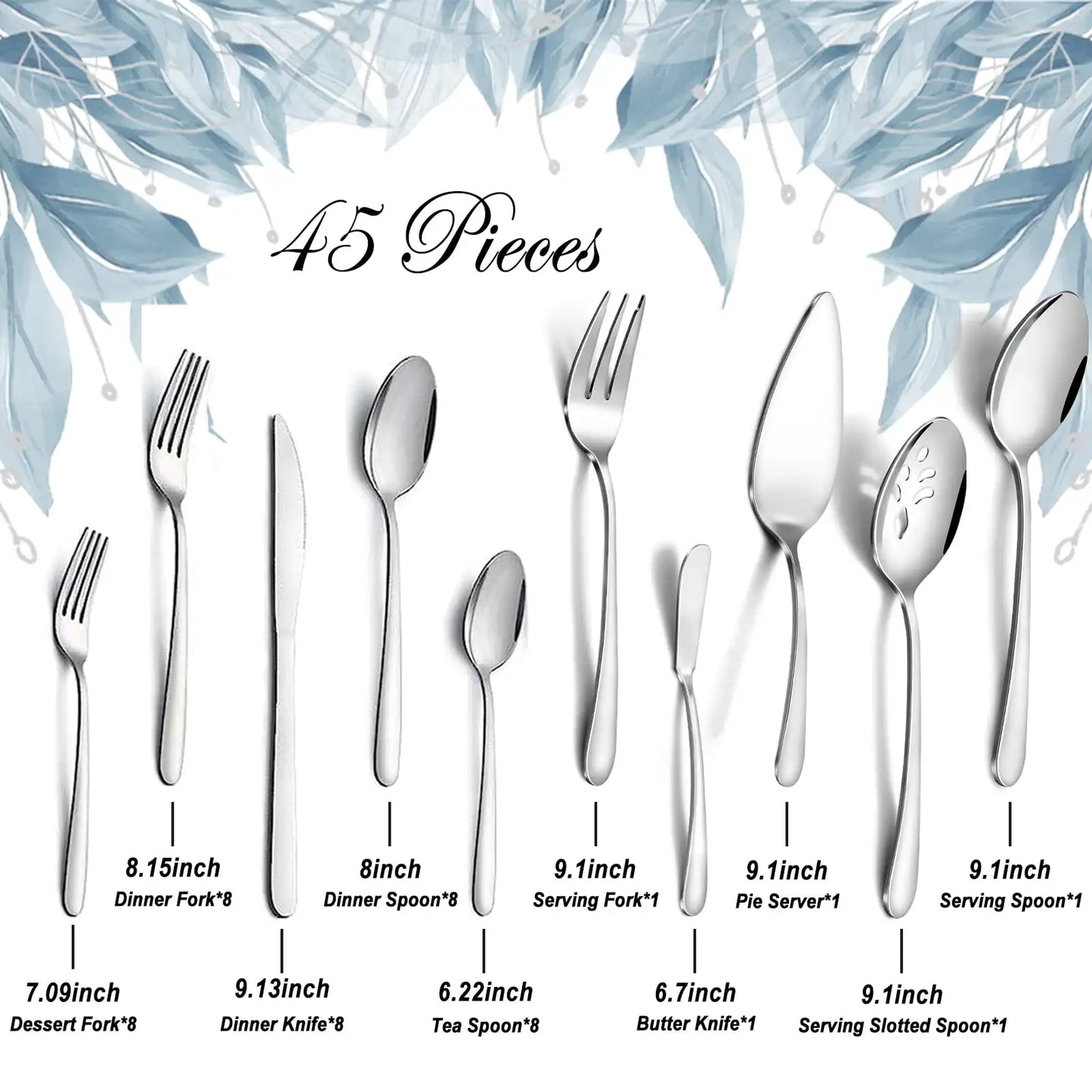 Stainless Steel Silverware Set